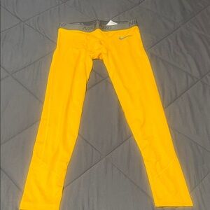Nike Kids Bright Yellow Leggings